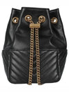 Joe Nano Mini Leather Bucket Bag Black - SAINT LAURENT - BALAAN 6