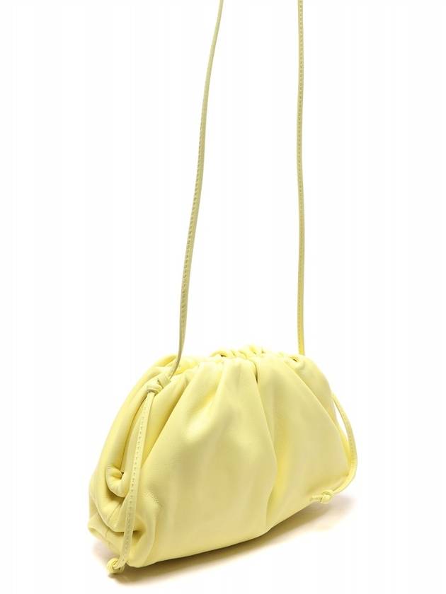 Mini Pouch Clutch Bag Lemon - BOTTEGA VENETA - BALAAN 4