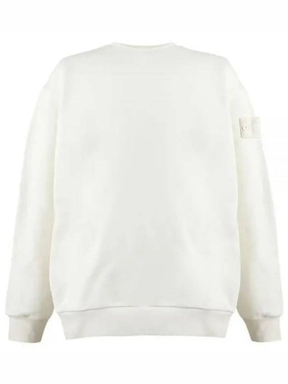 Wappen Patch Ghost Piece Cotton Sweatshirt Ivory - STONE ISLAND - BALAAN 2