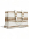 23FW Cabas Striped Large Shopper Bag Tote Bag 196762EZ7 - CELINE - BALAAN 3