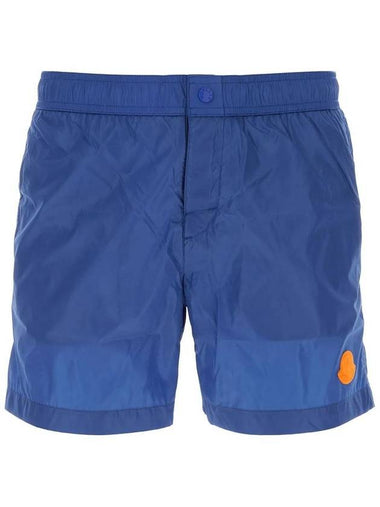 logo patch swim shorts - MONCLER - BALAAN 1