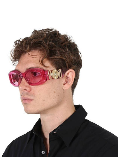 Versace Pink Irregular Men's Sunglasses VE4425U 542184 54 - VERSACE - BALAAN 2