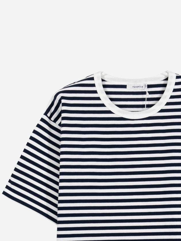 Striped Men s Short Sleeve T Shirt SUHS425E NW - NANAMICA - BALAAN 2