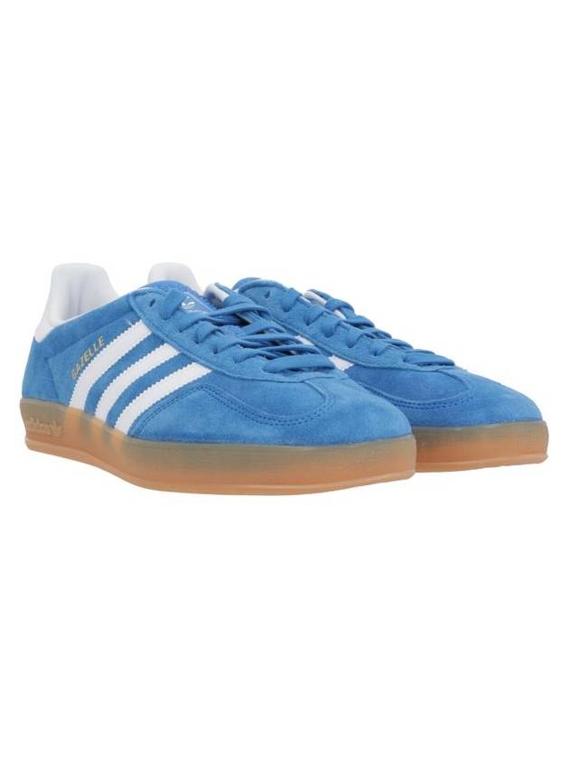 Gazelle Indoor Low-Top Sneakers Blue - ADIDAS - BALAAN 3