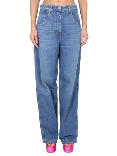 Denim Straight Pants 12515 93760200 BLUE - ETRO - BALAAN 1