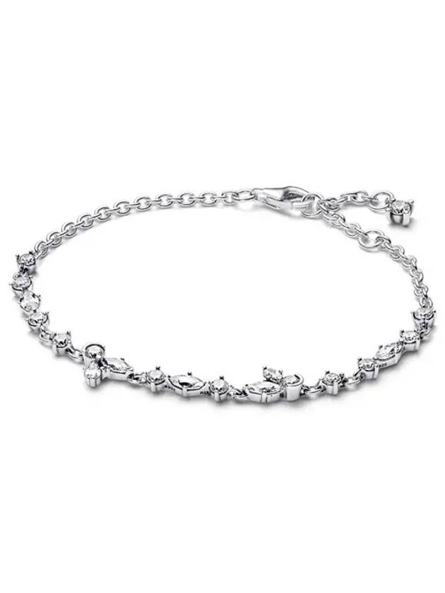 Sparkling Herbarium Chain Bracelet Silver - PANDORA - BALAAN 3