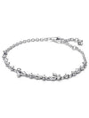 Sparkling Herbarium Chain Bracelet Silver - PANDORA - BALAAN 2