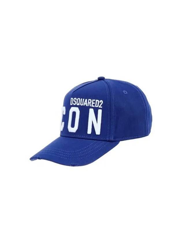 Men's BE ICON Baseball Cap Blue 270499 - DSQUARED2 - BALAAN 1