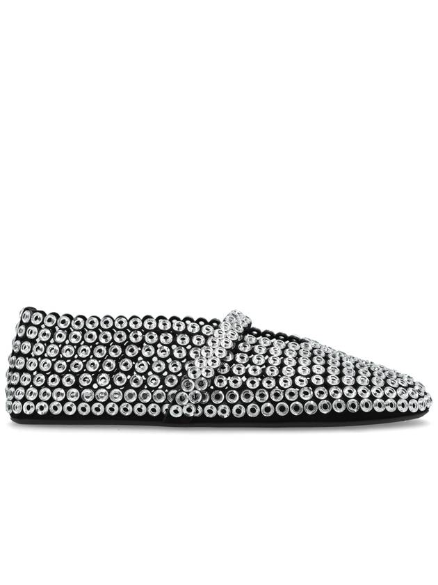 Alaïa Ballerinas Eyelet, Women's, Silver - ALAIA - BALAAN 1