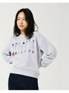 Brushed Options Matinee Family Sweat Shirts MELANGE GRAY - LE SOLEIL MATINEE - BALAAN 3