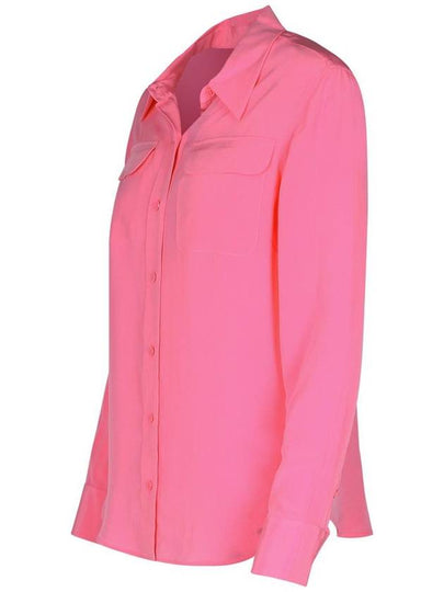 Equipment Pink Silk Shirt - EQUIPMENT - BALAAN 2