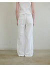 DOUBLE PLEATED WIDE PANTS_WIHITE - UNMUTE - BALAAN 2