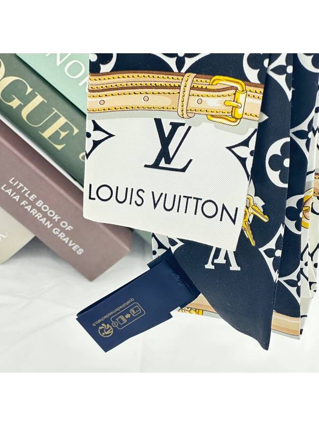 Monogram Confidential Scarf Black - LOUIS VUITTON - BALAAN 6