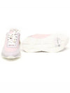 Pink Technical Canvas Suede Drive Women s Sneakers 36 5 - HERMES - BALAAN 2