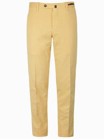 S S Business Slim Fit Pants Mustard - PT01 - BALAAN 1