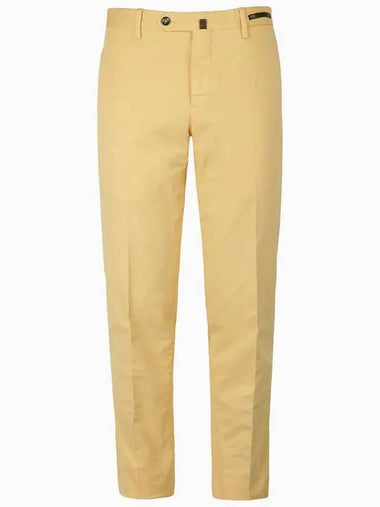 S S Business Slim Fit Pants Mustard - PT01 - BALAAN 1