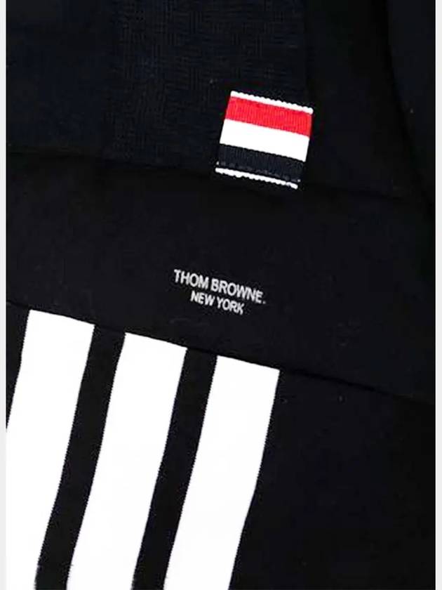 4 Bar Stripe Socks Navy - THOM BROWNE - BALAAN 3