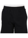 Men's Logo Printing Bermuda Shorts Black - GOLDEN GOOSE - BALAAN 9