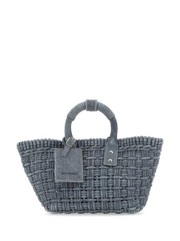 BLUE Denim Bistro XS handbag 6713422109H 4760 - BALENCIAGA - BALAAN 1