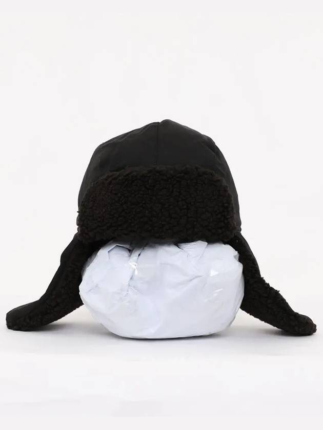 Ear Flap Cap Black - MOOSE KNUCKLES - BALAAN 2