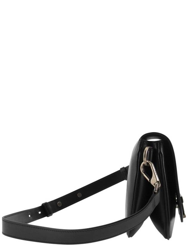 T Timeless Mini Leather Belt Bag Black - TOD'S - BALAAN 4