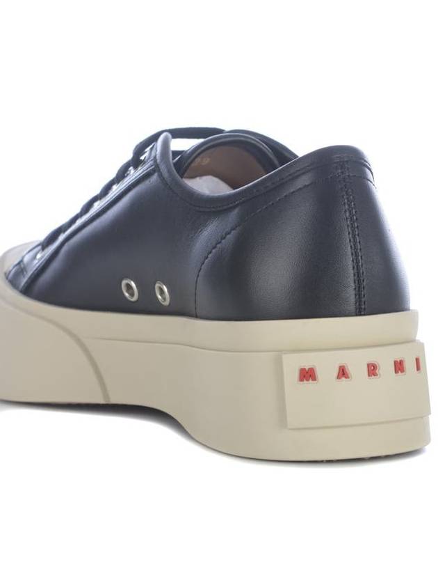 Pablo Platform Nappa Leather Low Top Sneakers Black - MARNI - BALAAN 5