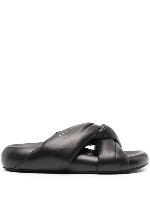 Marni Tie Sandal Shoes - MARNI - BALAAN 1