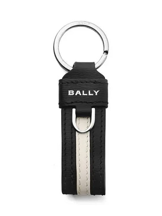 MLK00R VT443 U901P Train Sporting Ribbon Stripe Men s Keyring - BALLY - BALAAN 1