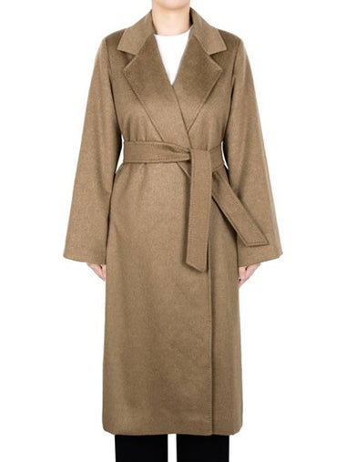 Tobacco Fornovo Cashmere Coat 003 00471 - MAX MARA - BALAAN 1