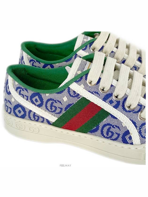 Kids Tennis 1977 Trainer Sneaker Blue - GUCCI - BALAAN 9