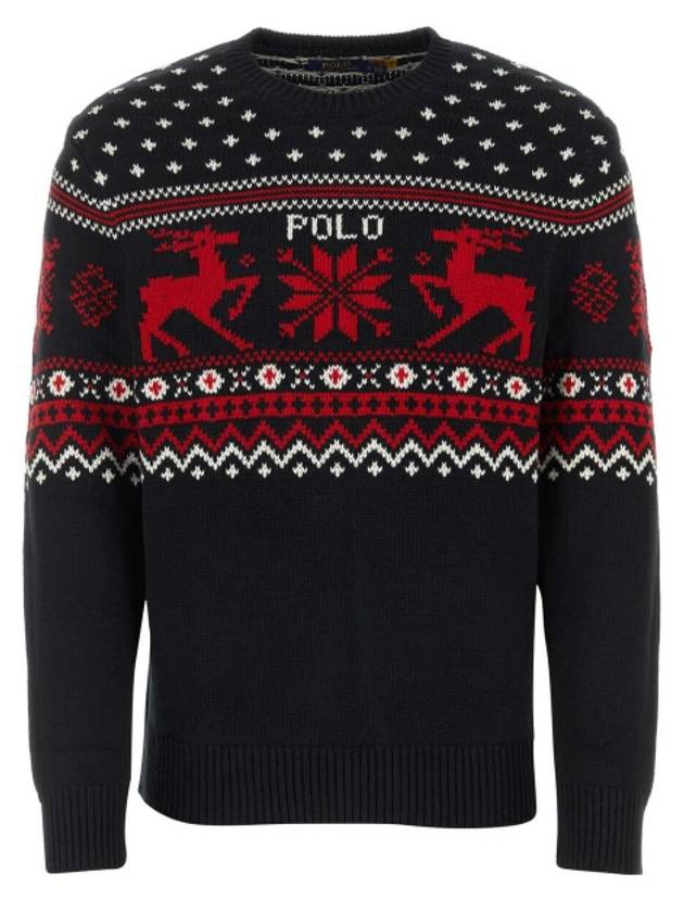 fair isle intarsia knit jumper 710919623 - POLO RALPH LAUREN - BALAAN 2