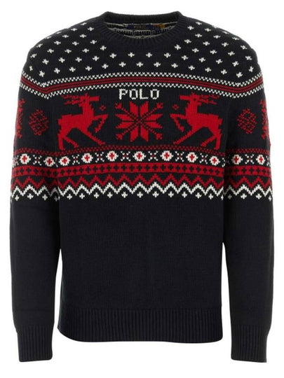 fair isle intarsia knit jumper 710919623 - POLO RALPH LAUREN - BALAAN 2