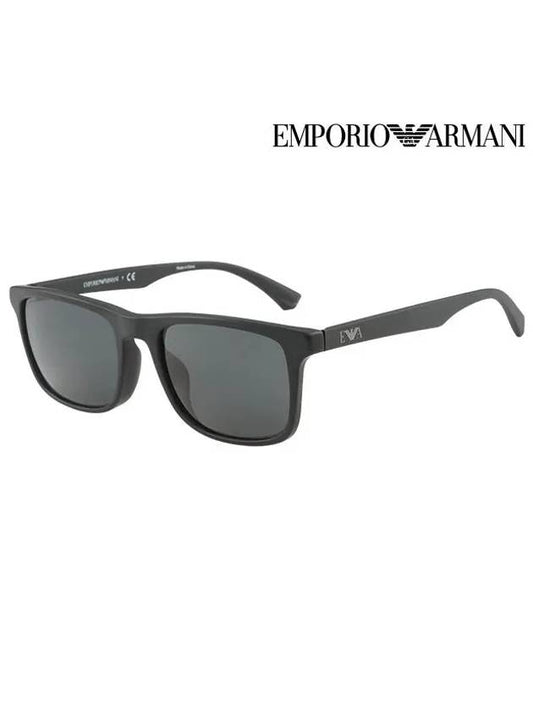 Sunglasses EA4137F 5042 87 Square Men Women - EMPORIO ARMANI - BALAAN 2