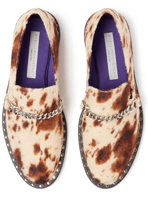 23 fw Parabella Loafer in APPALOOSAPRINTED Velvet 810303 AF0460 8588 B0230783994 - STELLA MCCARTNEY - BALAAN 5