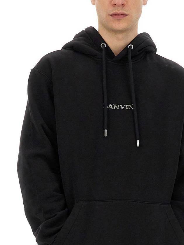 Lanvin Sweatshirt With Logo - LANVIN - BALAAN 4