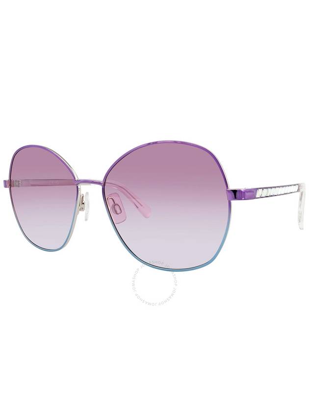 Swarovski Violet Gradient Mirror Butterfly Ladies Sunglasses SK0368 83Z 58 - SWAROVSKI - BALAAN 2