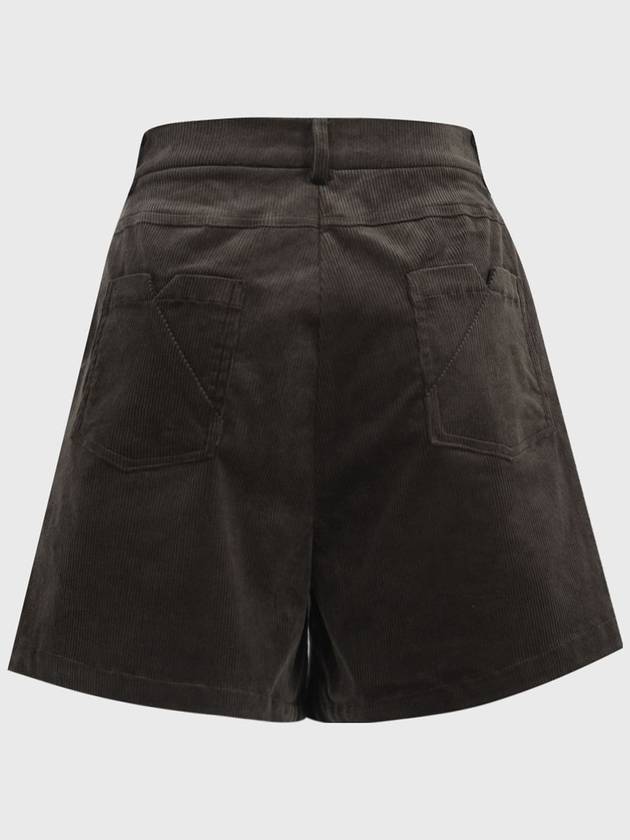 Posh corduroy one tuck short pants - MICANE - BALAAN 7