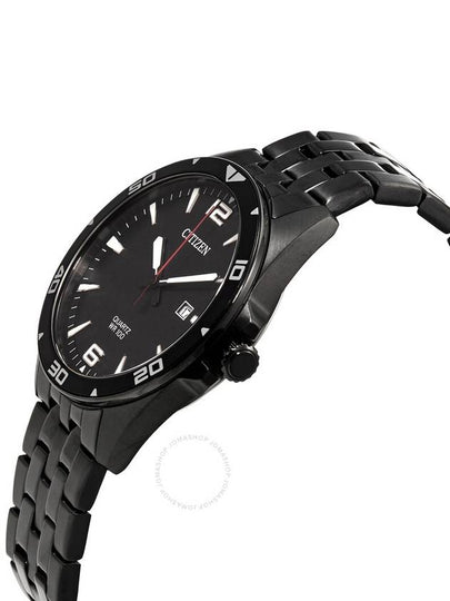 Citizen Quartz Black Dial Black-plated Men's Watch BI5055-51E - CITIZEN - BALAAN 2