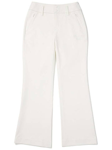 Malbon Bootcut Pants OFF WHITE WOMAN - MALBON GOLF - BALAAN 1