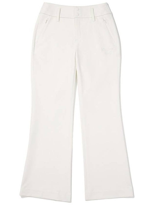 Malbon Bootcut Pants OFF WHITE WOMAN - MALBON GOLF - BALAAN 1