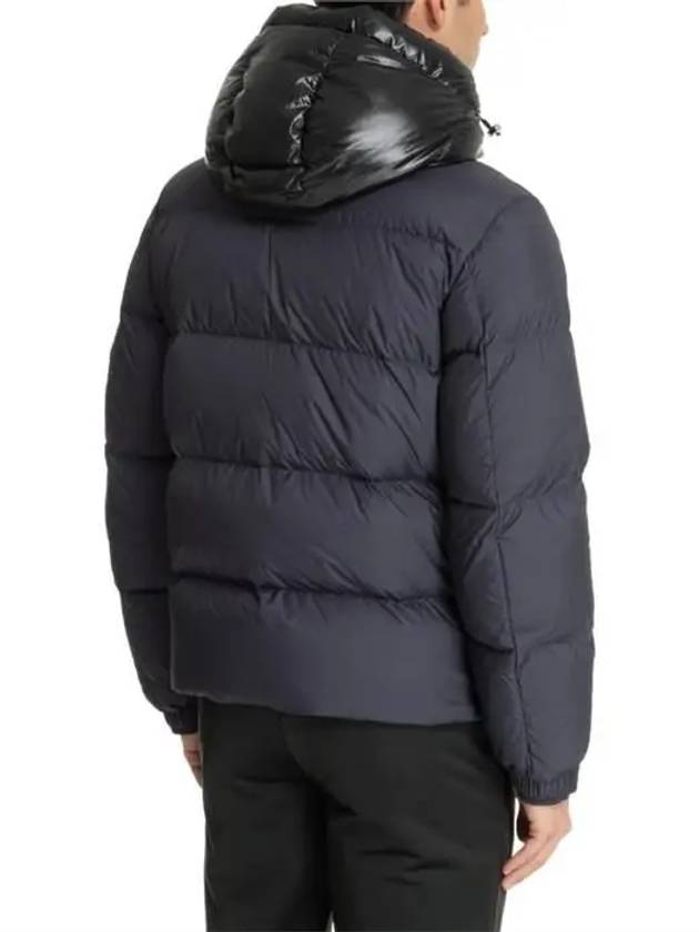 PEPPINO black hooded down jacket - DUVETICA - BALAAN 5