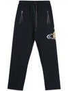 Time Machine Football Cotton Straight Pants Black - VIVIENNE WESTWOOD - BALAAN 2