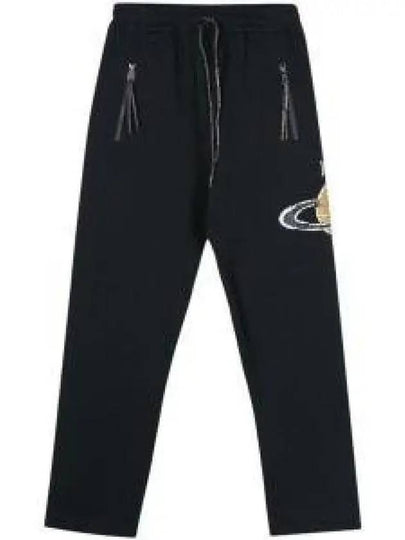 Time Machine Football Cotton Straight Pants Black - VIVIENNE WESTWOOD - BALAAN 2