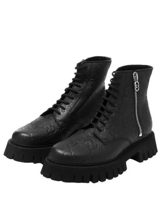 GG leather boots - GUCCI - BALAAN 2