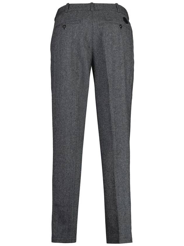 Moncler Wool Blend Trousers - MONCLER - BALAAN 2