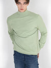 Men's Traverto Basic Turtleneck Green - GOLD PERCENT - BALAAN 2