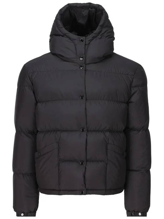 Ebre Short Down Jacket Padded Black - MONCLER - BALAAN 2