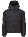 EBRE logo patch hooded padded jacket 1A000 45 54A81 999 - MONCLER - BALAAN 1