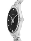 G-Timeless 36 MM Black Dial Watch Silver - GUCCI - BALAAN 4