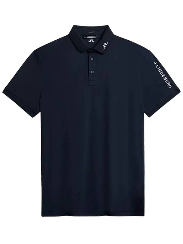 KV logo embroidered polo shirt GMJT09158 - J.LINDEBERG - BALAAN 2